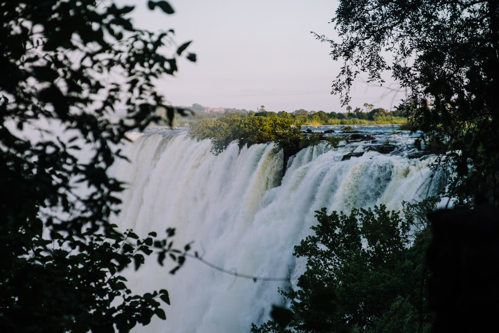 Victoria Falls on the Zambezi River